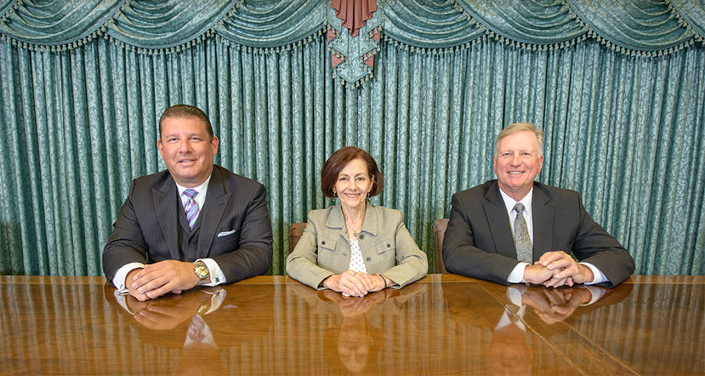 Officers of Monongahela Valley Hospital's Board of Trustees and Mon-Vale Health Resources