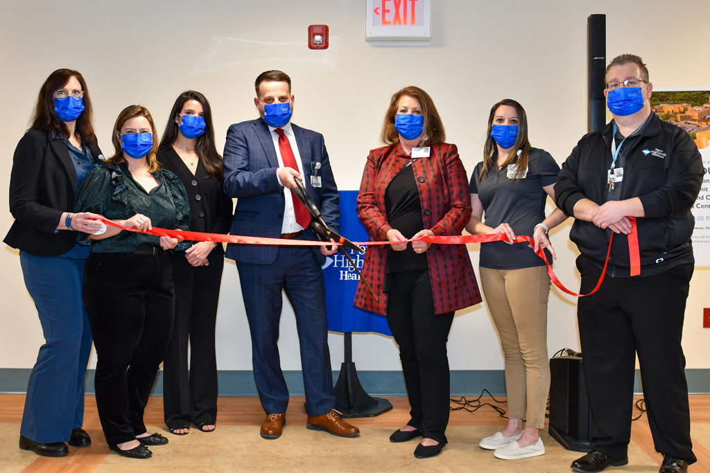 Ribbon cutting event for Behavioral Health and Infusion Center